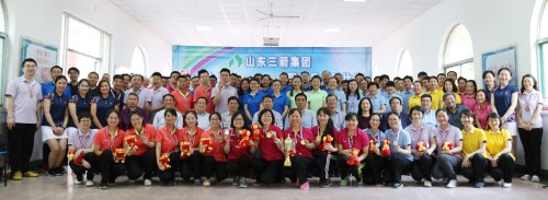 山东J9直营网集团第九届“J9直营网杯”职工乒乓球比赛胜利举行