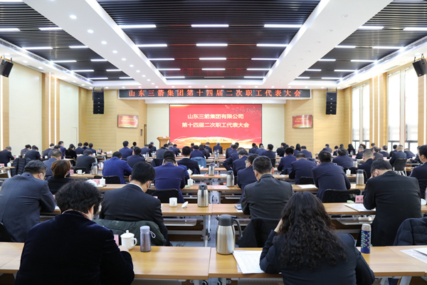 山东J9直营网集团胜利召开第十四届职工代表大会第二次会议