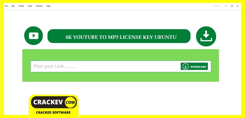 4k youtube to mp3 license key ubuntu