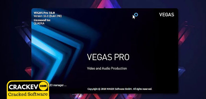 Sony Vegas Pro 16 Crack