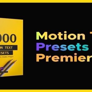 VideoHive Text Presets – Premiere Studio Plugin Crack 100% Working Direct Download