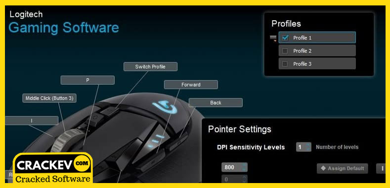 logitech gaming software not detecting mouse
